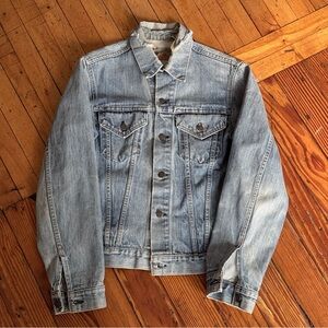 OOAK LEVI’S Authentic Vintage Light Wash Jacket - Perfectly Aged
